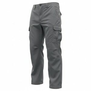 LLBean Classic Fit Cargo Pants Men's Gray Gorpcore  Utility Cotton Size 31 32
